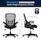 Flash Furniture Office Chair, Mesh, Black HL-0016-1-BK-BK-GG - alternate 6